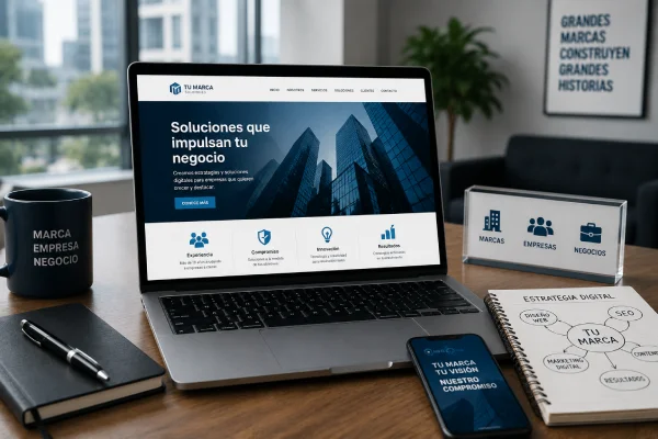 Páginas web Corporativas para marcas, empresas y negocios